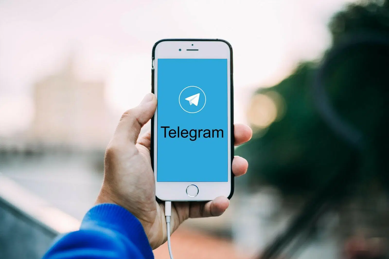 Desbloquear um grupo de telegramas no Iphone (IOS)